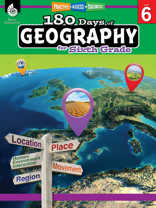 Title details for 180 Days of Geography for Sixth Grade: Practice, Assess, Diagnose by Jennifer Edgerton - Available